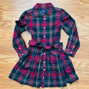 Polo Ralph Lauren Plaid Girls Dress